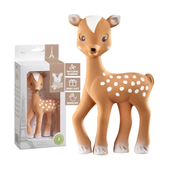 Teether Sophie la girafe Fanfan The Fawn Caucho natural