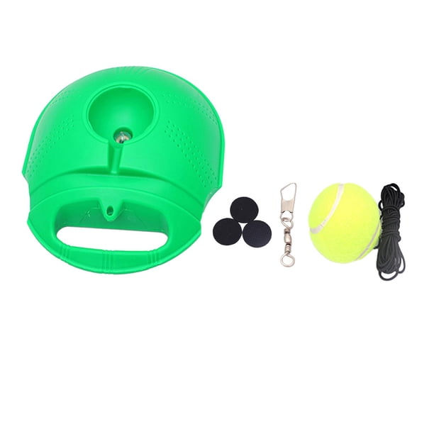 Pelota De Rebote Para Entrenador De Tenis Con Cuerda, Suministros Para Principiantes, Ayuda Para Entrenamiento De Tenis, Color Verde