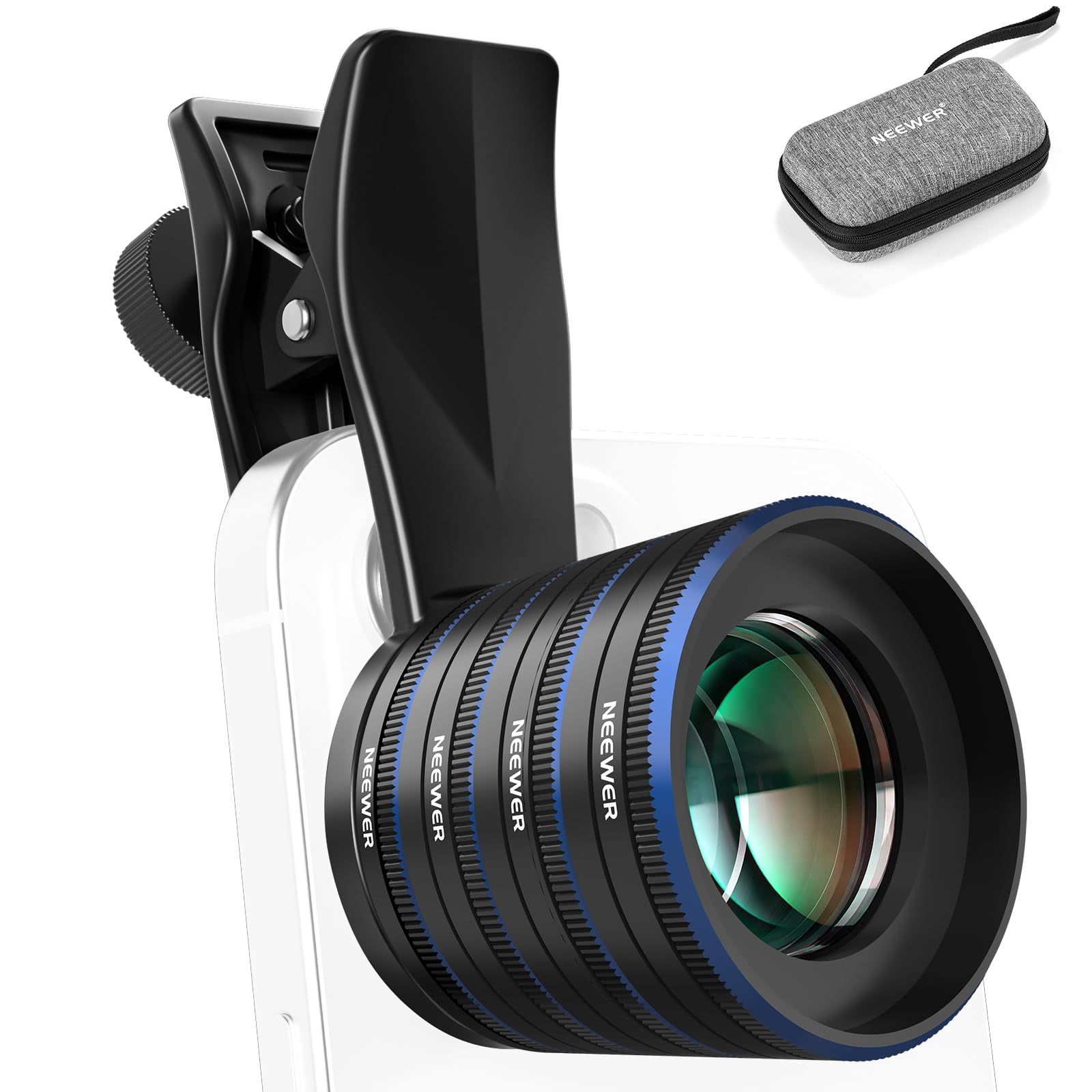 Kit De Lentes Macro Para Celular Neewer Ls-87 Magnético De 4 Piezas