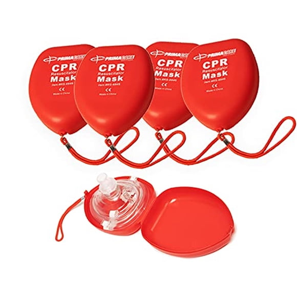 Mascarilla RCP Primacare RS68455 Pack 5 Válvula Única