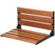 thumbnail image 1 of Asiento de Ducha Plegable de Teca Sammery de 18 Pulgadas para Montar en Pared, 1 of 7