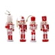 thumbnail image 1 of 4 Piezas De Figuras De Cascanueces De Madera Adornos De Gabinete De Cascanueces De Navidad, 1 of 3