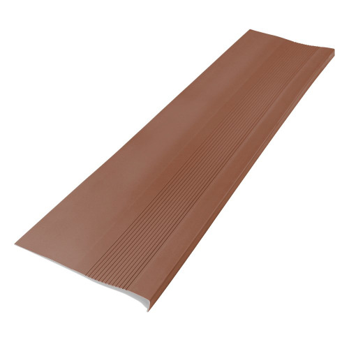 Qrubber - Grada Pvc 120 Cm X30 Cm X 3Mm - Café