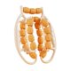 thumbnail image 5 of Roller De Masaje Para Las Piernas Ejercicio De La Abrazadera De Las Piernas Para El Yoga De Deportes Físicos Naranja, 5 of 5