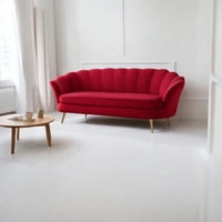 Rh Furniture - Sofá Petalo Rojo
