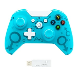 Genérico - Mando Inalámbrico Compatible Con Xbox 360 Y Consola Slim - Joystick De 2,4 Ghz, Doble Vibración, Diseño Ergonómico Para Pc Windows Xp/7/8/10-Verde