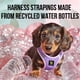 thumbnail image 4 of Arnés para perros EcoBark Step-in, reflectante, color lavanda, para perros medianos, 4 of 8