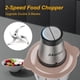 thumbnail image 2 of Mini Procesador De Alimentos Picadora Eléctrica Y Molinillo De Carne, 2 of 6