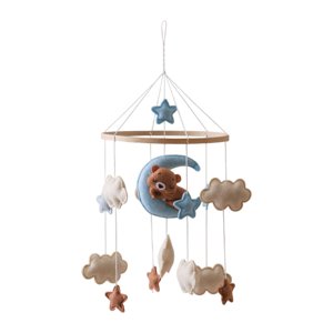 Bothyi - Móvil Sensorial Para Cuna De Bebé, Juguete Con Campana Para Niños De 6 A 12 Meses Y De 0 A 6 Meses