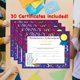 thumbnail image 5 of Certificados SHAPES ETC. Matemáticas – Pack de 30 Personalizables, 5 of 9