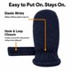 thumbnail image 4 of Manoplas N'Ice Caps – 2 pares forro polar con interior sherpa, 4 of 7