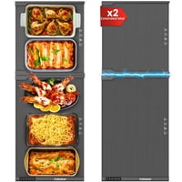 Alfombra Para Calentar Alimentos Forge Ay Xxl Para Encimera, 42 X 16 Cm, Con Juego De Temperatura