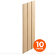thumbnail image 1 of Wall Panel WPC Decorativo Cedro Arena, 240x19,5cm x 12mm, Caja 10 Unids., 1 of 2