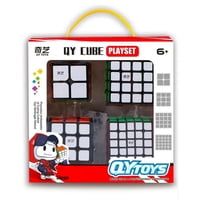 Otuti - Set 4Cubos Rubik Qiyi Profesional Lubricado 2X2 3X3 4X4 5X5