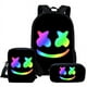 thumbnail image 1 of DJ marshmallow backpack, versatile electronic music marshmello school bag, high school student travel bag, 1 of 3