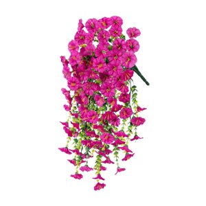 Magideal - Plantas Colgantes Artificiales Garland Creative Fake Wall Plants Decoración De Plantas Colgantes Para Hoteles De Fiesta De Inauguración De Aniversario Rojo Púrpura