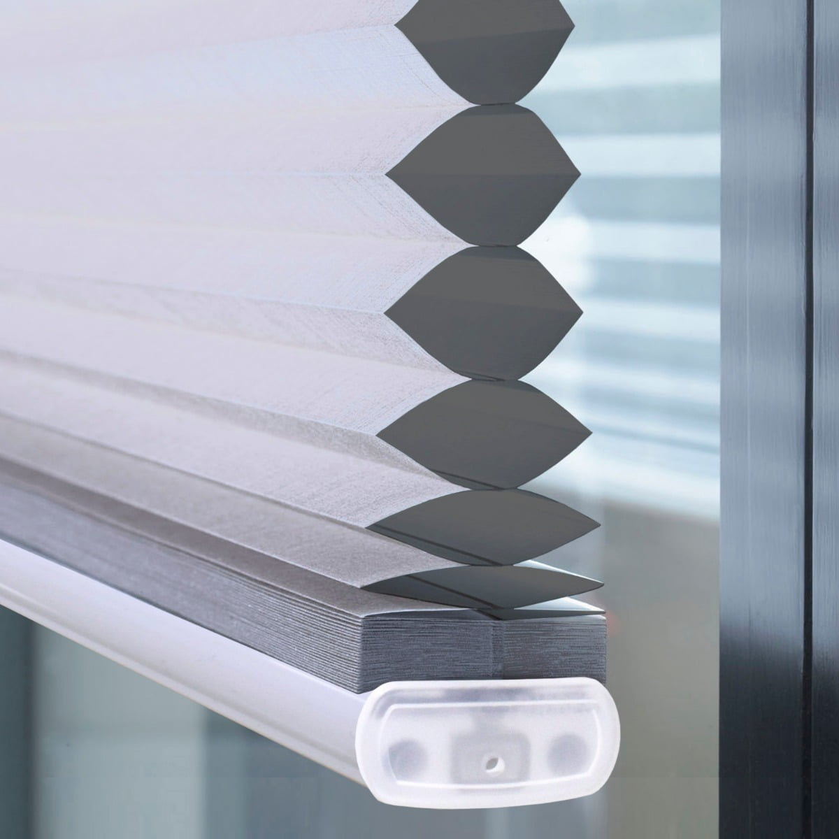 Vincenzi - Cortina Honeycomb Termo-acústicas Blanca 160x240cm