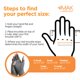 thumbnail image 3 of Guantes de compresión IMAK Arthritis Pain Relief Grey XL, 3 of 3
