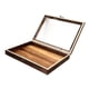 thumbnail image 5 of Vitrina De Madera Para Muestras, Caja De Sombras, Decoración De Mesa, Caja De Almacenamiento De Joyas, 31 Cm X 22 Cm X 4 Cm, 5 of 5