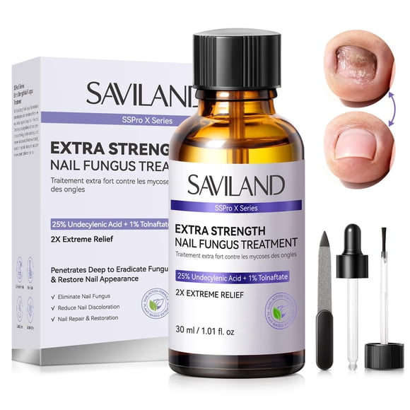 Tratamiento extra fuerte para hongos en las uñas SAVILAND 30 ml
