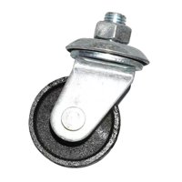 Magideal - Ruedas Genéricas Para Gato De Piso, Vástago De 16 Mm, Piezas De Reparación De Ruedas Universales De Metal, Accesorios Para Suministros De Automóvil Pa