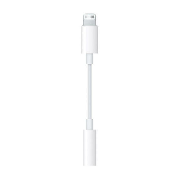 Adaptador Genérico Audio Lightning A Jack 3.5 Blanco