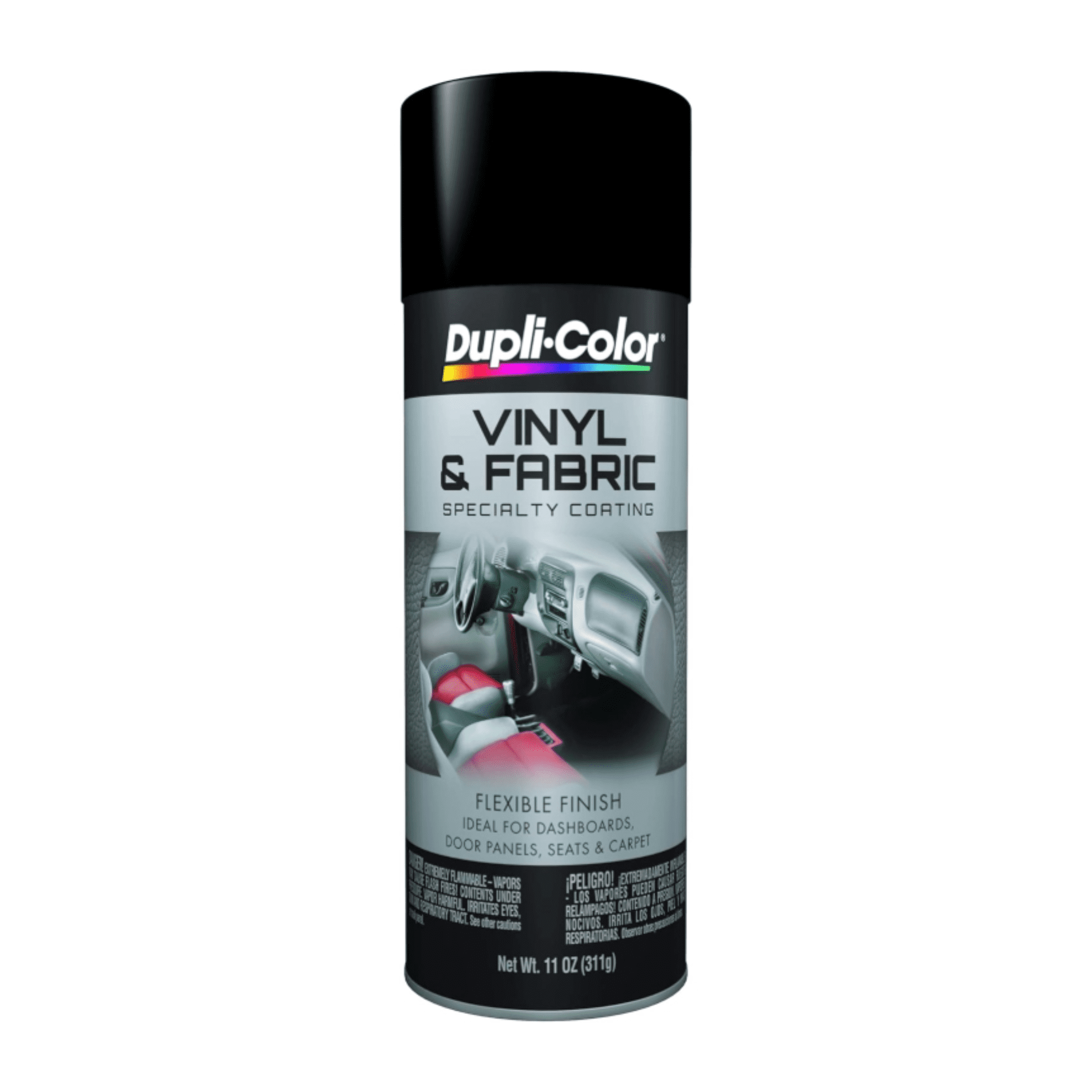 Dupli Color - Duplicolor Pintura Telas Y Vinilos Vinyl Fabric Flat Black