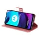thumbnail image 2 of Funda con Cremallera para Motorola MOTO E20/E30/E40, Carcasa Cartera de Cuero PU con Soporte y Tarjetero, 2 of 6
