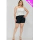 thumbnail image 3 of Top Corto Fruncido con Capas de Talla Grande, 3 of 5