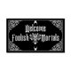 thumbnail image 1 of Felpudo IFHUH 80 cm x 50 cm "Welcome Foolish Mortals", 1 of 6