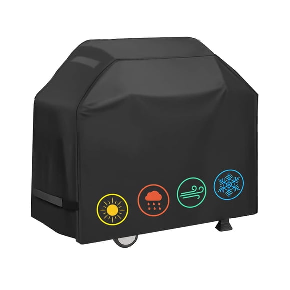 Funda para parrilla YOTOM 150 cm impermeable, resistente a desgarros y a los rayos UV