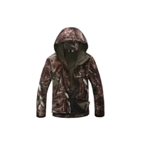 Genérico - Chaqueta Softshell Táctica Militar Con Capucha Impermeable, Talla Xxxl