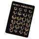 thumbnail image 1 of Forma De C Anillos En La Nariz Piercing En La Nariz Joyería Septum Hanger Clip Gold, 1 of 5