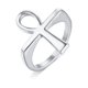 thumbnail image 1 of Anillo de Hombre Mujer Gold and Silver Cruz Egipcia 2020, 1 of 3