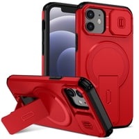 Funda Foxdock Para Iphone 12/12 Pro – Magnética Antigolpes Con Soporte Y Protección Doble