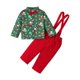 thumbnail image 2 of Conjunto De Traje Para Niños Con Camisa De Pajarita, Trajes Navideños Para Niños, Cosplay Para Niños, Manga Larga, Botones S, 2 of 5