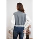 thumbnail image 2 of Chaqueta Corta Universitaria Mujer Gruesa Forro Piel Bolsillos 7582, 2 of 4