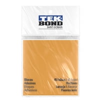 Notas Adhesivas Fluorescentes Naranjo - 76X76Mm 45 Hojas - Tekbond