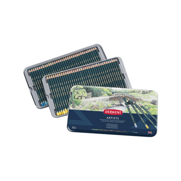 Lápices De Colores Artists Derwent Set 72