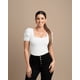 thumbnail image 3 of Body Escote Cuadrado Blanco Manga Princesa Talla L-XL, 3 of 3