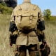 thumbnail image 4 of Bolsa Mensajera SMONT 30 × 15 × 29 cm Lona Estilo Segunda Guerra Mundial, 4 of 9