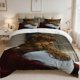 thumbnail image 1 of 3pcs Love Notebook American Scam Scene Printed Bedding Set Soft, 1 of 1