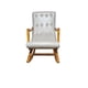 thumbnail image 3 of Silla Mecedora Con Apoya Brazo Ecocuero Beige, 3 of 3