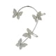 thumbnail image 2 of Clip Pendiente Mariposa Ear Cuff Clip Para Uso Diario Amantes Plata Izquierda, 2 of 5