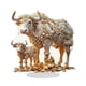 thumbnail image 1 of Decoración De Mesa De Vacas Acrílicas, Regalo Ideal, Adorno De Escritorio Para El Rincón De Vacaciones, 1 of 5