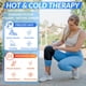 thumbnail image 3 of Knee Ice Pack The Coldest Water 360 Compression Black M, 3 of 8