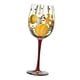 thumbnail image 3 of Copa De Vino Navideña Copa De Vino Tinto Estampada Para Vacaciones De Invierno Estilo E, 3 of 5