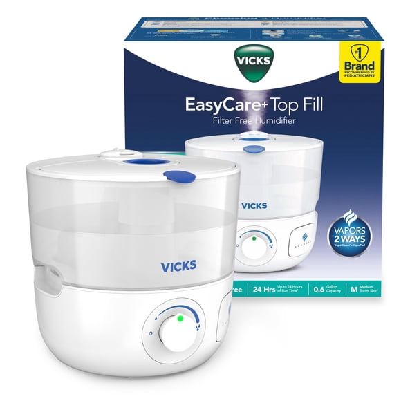 Humidificador Vicks EasyCare Plus Neblina Fría Sin Filtro
