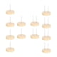 thumbnail image 3 of 12x Stands Decoración De Artesanía Base Redonda Portátil De Bricolaje De Madera Soporte De Madera De Bricolaje, 3 of 5