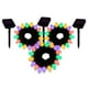 thumbnail image 1 of Set 3 Luces Navidad Led Arboles Solar 4M RGB Decoracion, 1 of 3
